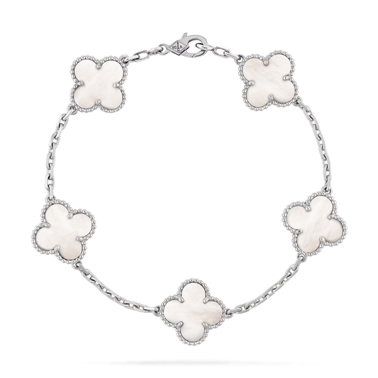 Van Cleef - Pulsera Vintage Alhambra, 5 motivos